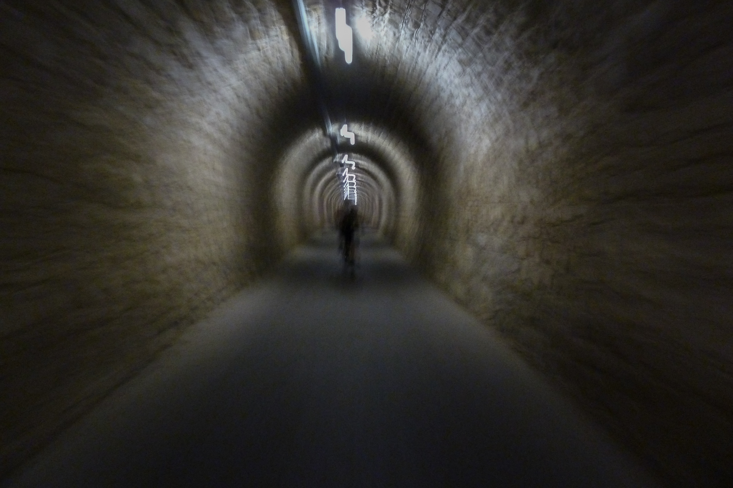 Tunnel auf der Parenzana